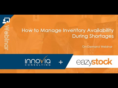 How to Manage Inventory Availability During Shortages