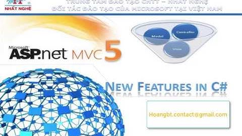 Lập trình ASP.NET MVC 5 - Bài 3- Cách tạo vùng Admin bằng Area, New Features