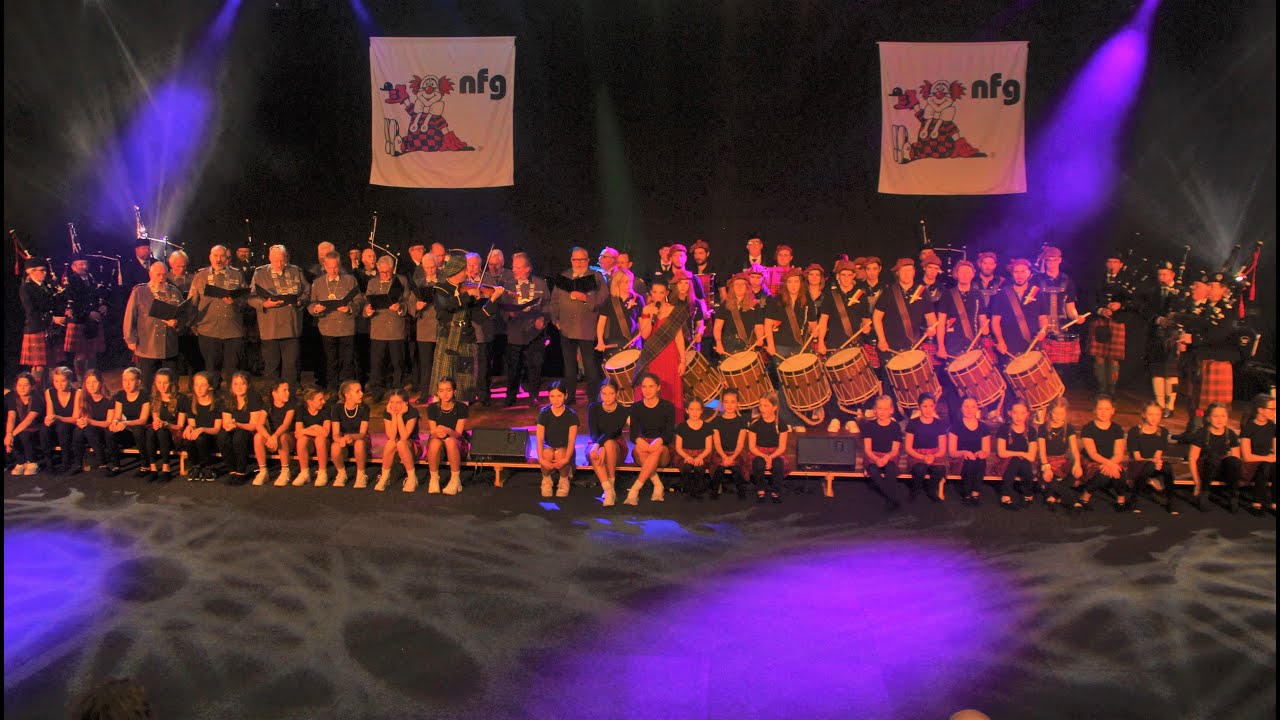 "Highland Cathedral" Auftritt bei Wädi Pipes n Drums der nfg / Zurich