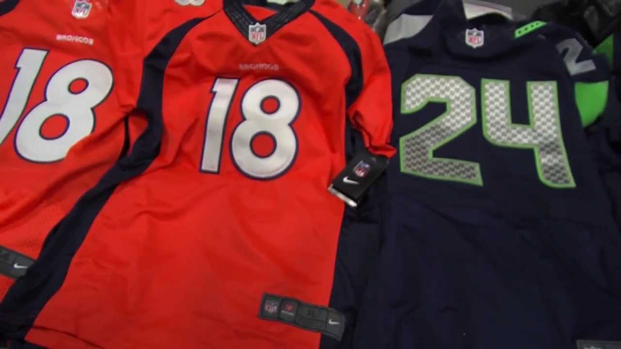 Super Bowl 48 Counterfeit NFL Jerseys Seizures by CBP YouTube