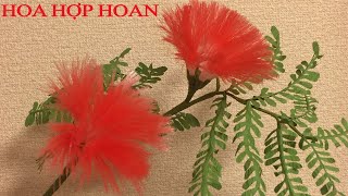 Flower Reunion With Ribbons.(Hoa Hợp Hoan Bằng Ruy Băng )