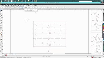 Corel Draw Tips & Tricks Jigsaw Puzzle Making your own