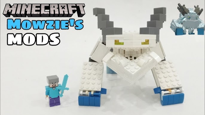 Custom LEGO Wither Storm And LEGO MINECRAFT Series 2 Big fig set review 