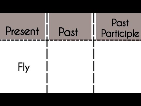 What Is The Past Tense For Flies