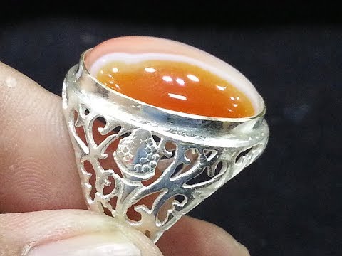 Tehnik pemasangan batu bacan ke cincin yang benar membuat batu mempunyai nilai seni yang tingi dan n. 