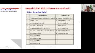 Channel Coding - part 1 (Pengantar)