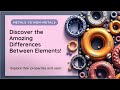 Metals & #Non-Metals: Key Differences #explained | #quizlyapp Science Video