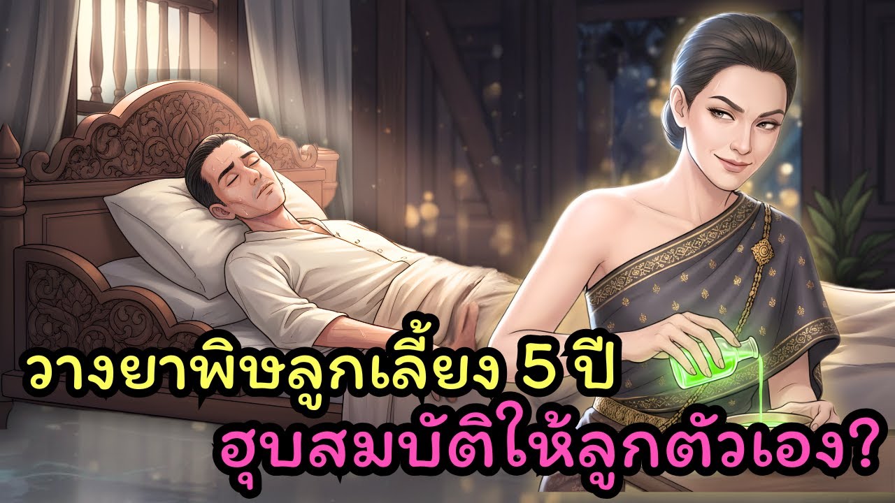 แผนโหดแม่เลี้ยง! แอบวางยา 5 ปี เพื่อให้ลูกตัวเองเป็นใหญ่