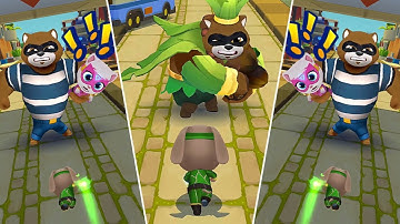 Talking Tom Hero Dash; Talking Ben_Gameplay Walkthrough (Android/iOS) Gameplay