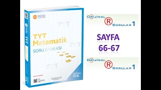 Görsel Zeka Orji̇nal R Sorular 1 345 Tyt Matemati̇k 2025