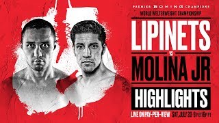 Sergey Lipinets Jr. \& John Molina Jr. HIGHLIGHTS: July 20, 2019 - PBC on FOX PPV Preview