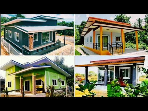 54 Model Rumah Minimalis Atap Miring Kebelakang