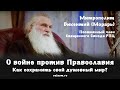 О войне против Православия. Как сохранить свой мир? | Митрополит Викентий (Морарь)