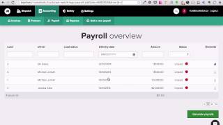 TruckTrack walkthrough