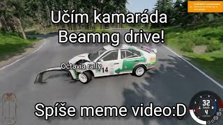 UČÍM MÉHO KAMARÁDA HRÁT BEAMNG DRIVE je lepší než já?!