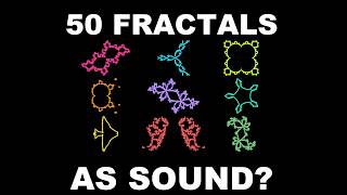 I Turned 50 Fractals Into Sound