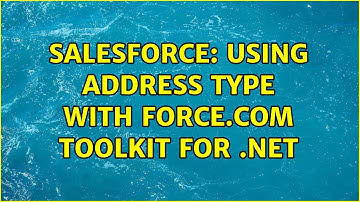 Salesforce: Using Address type with Force.com Toolkit for .NET