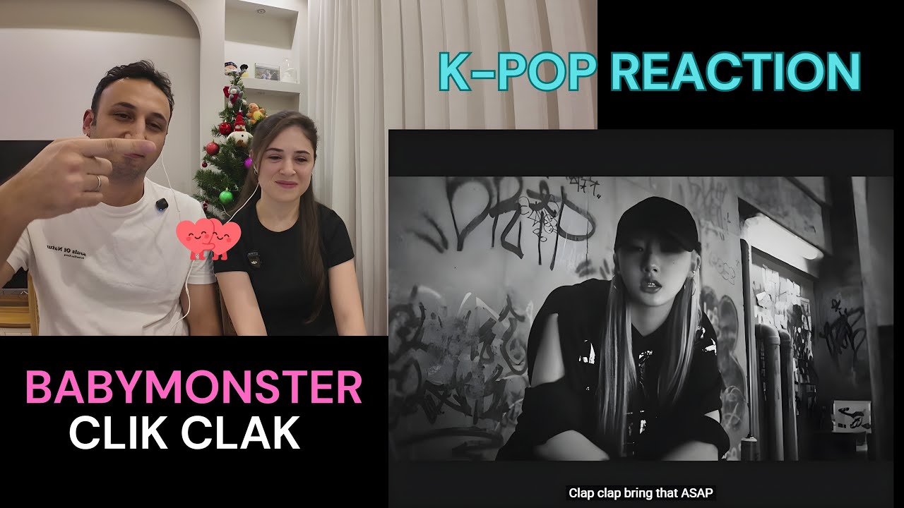 Реакция на BABYMONSTER и CLIK CLAK / Любимая песня Умита и первый просмотр клипа