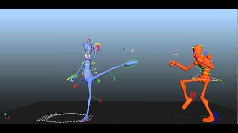 WIP, Block out SSF4 reference Animation