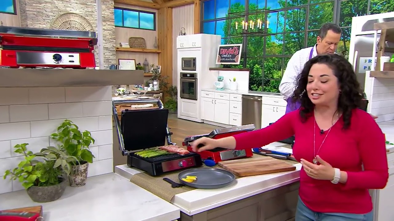 Cook's Essentials Stainless Steel Contact Grill & Panini Maker on QVC