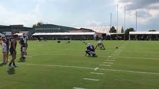 ⚽️ Carli Lloyd hit 55 yard FG at Eagles Training Camp in 2019 + got NFL kicking offers