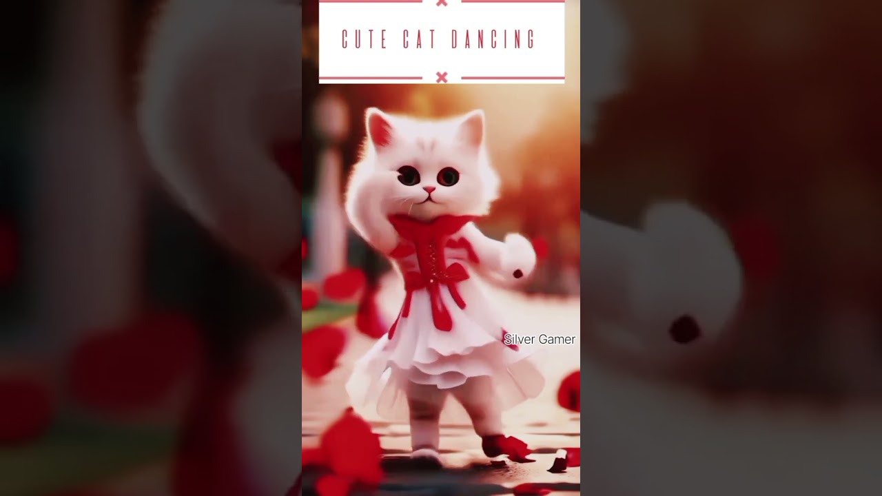 Cute cat dancing #viralvideo #trending #shorts