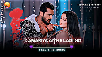 Kamariya Aithe Lagi Ho - Slowed + Reverb || Khesari lal Yadav Lofi Songs Palang Sagwan Ke