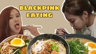 BLACKPINK eating food for two minutes pt.4 🍜🍙🥟