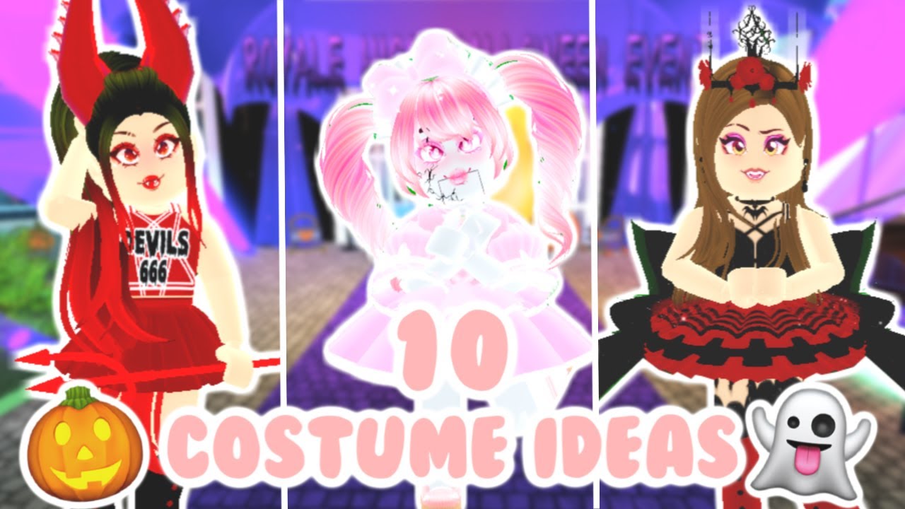 10 LAST MINUTE COSTUME IDEAS! // Roblox Royale High - YouTube