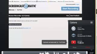 Record in Screencast-o-matic