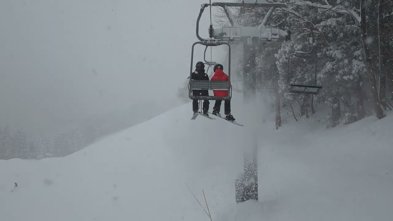 水上ホワイトバレースキー場 第1ペアリフト