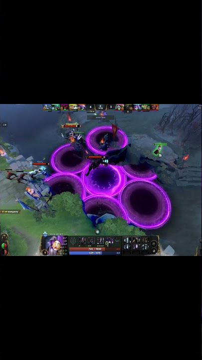 Void Spirit CHRONOSPHERE Dodge! - Dota 2 wtf #shorts