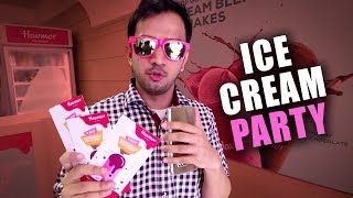 ICE CREAM PARTY with Subscribers!