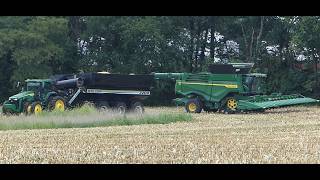John Deere Combine Shelling Corn, August 2026