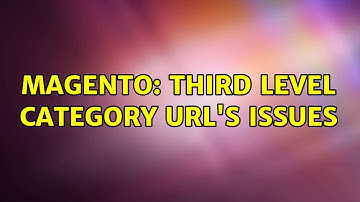 Magento: Third Level Category URL
