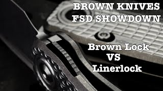 FSD Showdown! Brown Knives FSD Mini and Mini-I. Are you team linerlock or Brown Lock