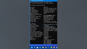 Get All System Information With One Command