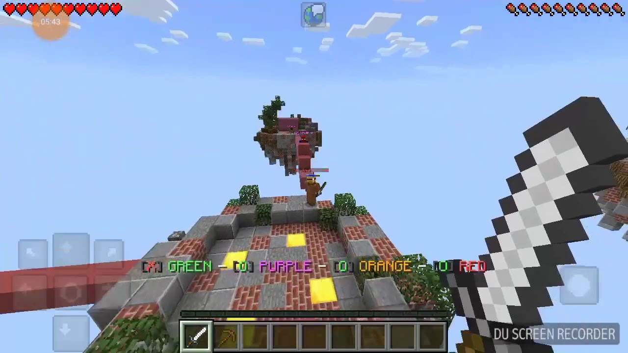 Bedwars Server (Minecraft Pocket Edition 1.1.5.0) YouTube