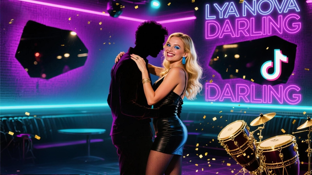 DARLING DARBUKA (BALKAN CLUB EDM K-POP) | Lya Nova [Audio Visualizer] 