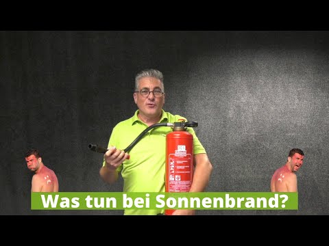 Hitze-Sonnenbrand! Was tun?