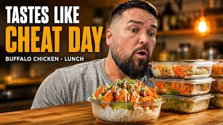 How to Meal Prep Buffalo Chicken Bowls (53g of Protein)