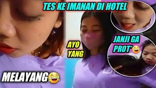 cipokan jilbob bigo live prank pacar di hotel !! sange lucu jilbab cewek prank buka baju !! wik wik