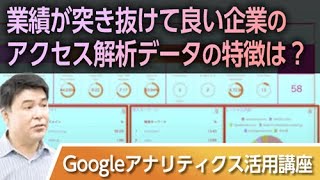 業績が突き抜けて良い企業のアクセス解析データの特徴は？