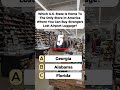 Which U.S. State Has the Only Store in America That Sells Lost Airport Luggage? 😳 #shorts #quiz #usa