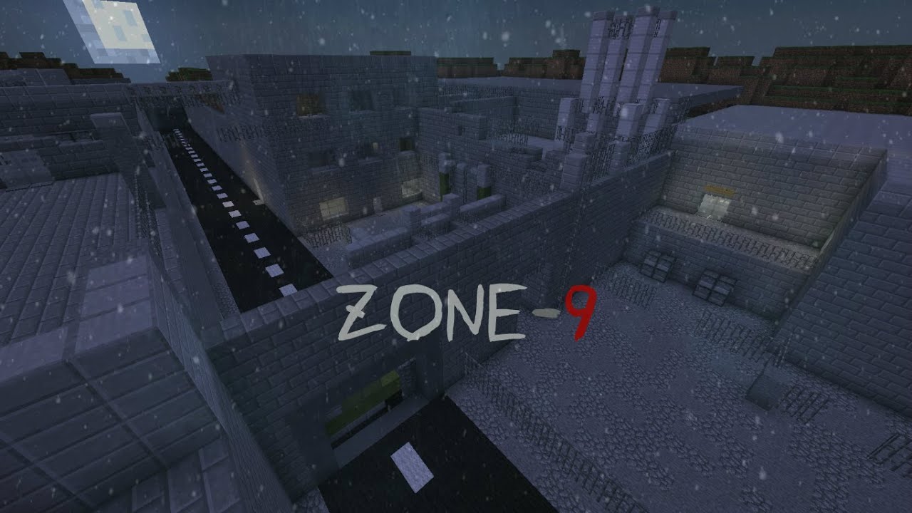 Zone-9 minecraft horror map trailer (1.8) - YouTube