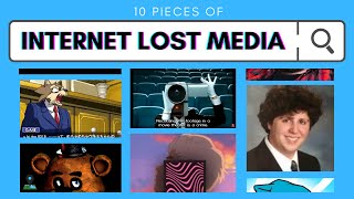 10 Pieces of Internet Lost Media