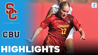 USC vs Cal Baptist | NCAA College Women's Soccer | Highlights - August 17, 2025