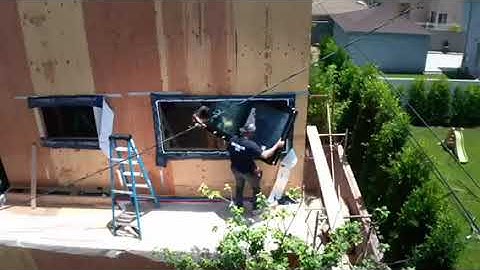 ADU Build - Window Installation