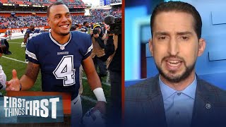 Cowboys \& Dak Prescott agree to a 4-year\/$160M deal — Nick reacts | NFL | FIRST THINGS FIRST