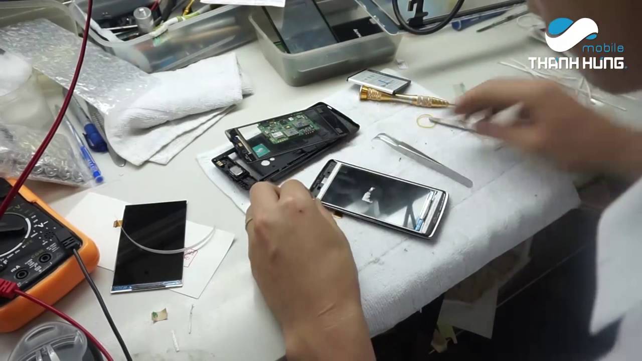 Thay màn hình oppo find muse R821 Chính hãng Tại Hà Nội